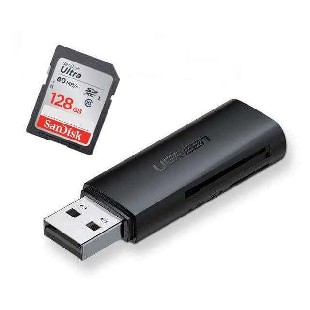 Dashcam SD Karte mit Leser Tesla Model S/3/X/Y | e - car - shop.ch