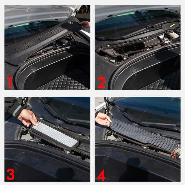 Schutzabdeckung Ansaugsystem Tesla Model 3 bis 202010D,Exterieur,Tesla Model 3e-car-shop.ch