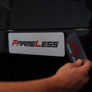 FRAMELESS Rahmenlose Nummernhalterung | e - car - shop.ch