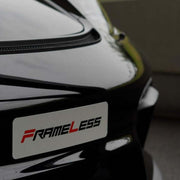 FRAMELESS Rahmenlose Nummernhalterung | e - car - shop.ch