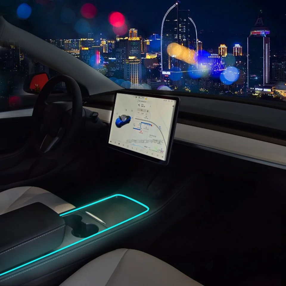 LED Umgebungslicht Tesla Model 3/Y Facelift 2021 —