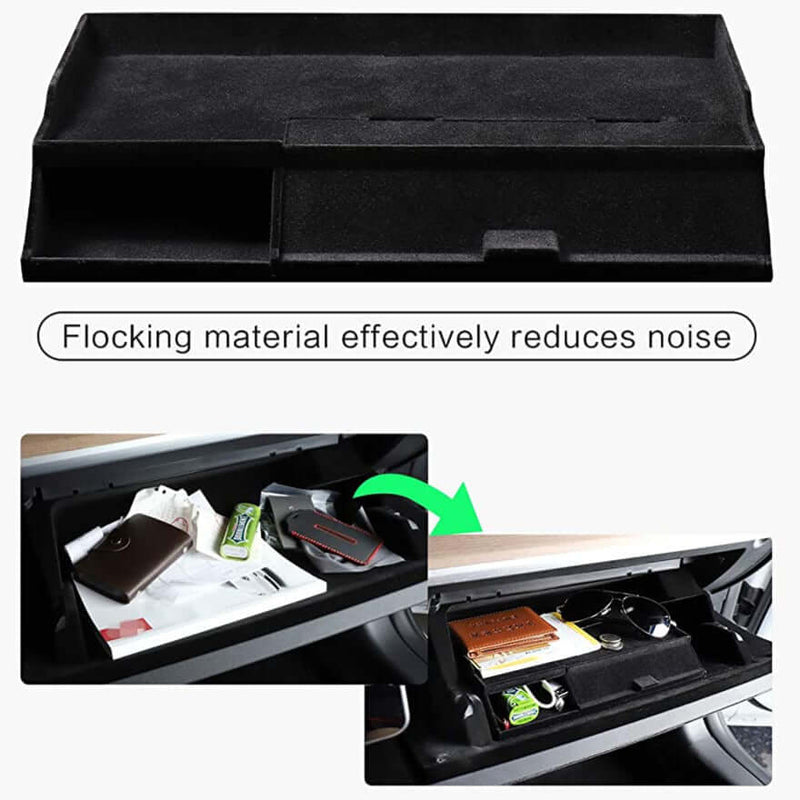 Handschuhfach Organizer Tesla Model 3 bis 2023 | e - car - shop.ch