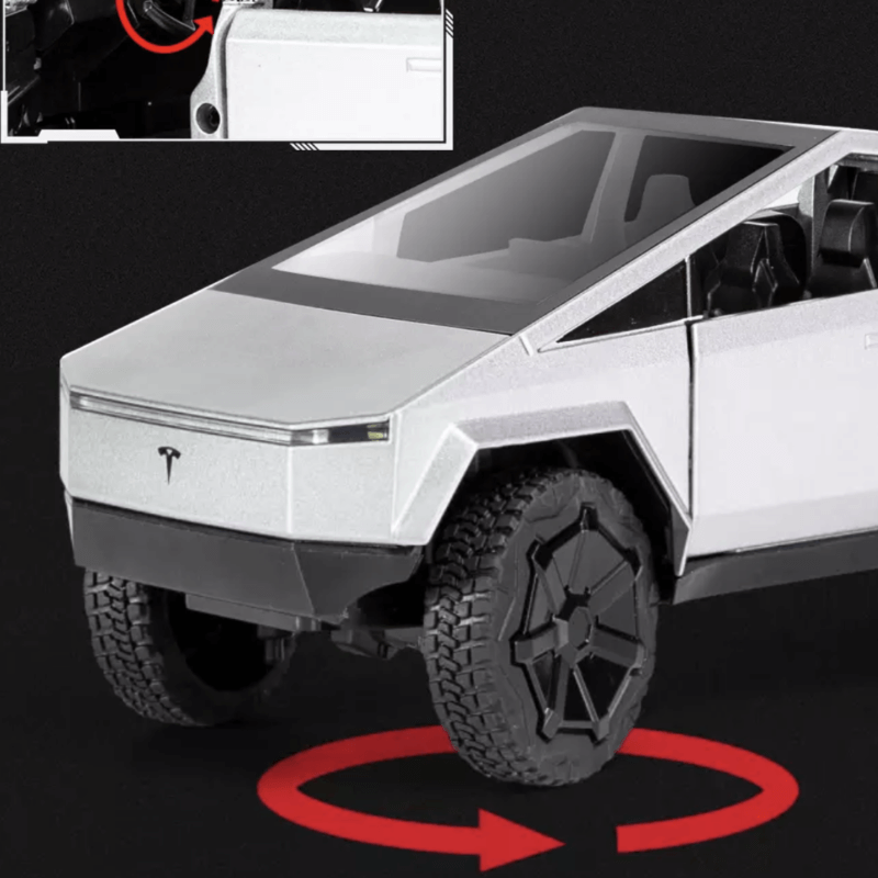 Tesla Cybertruck Modellauto 1/2410D,Tesla Cybertruck,Tesla Fanartikel,tesla-modellautoe-car-shop.ch