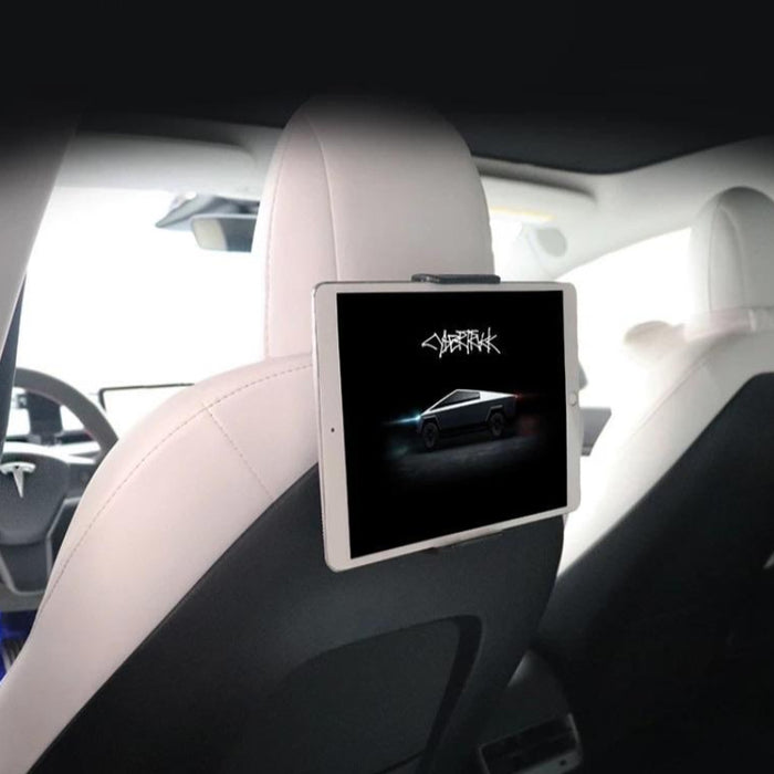 woleyi Tesla Tablet Halterung Rücksitz, Tesla Model 3/Y Kopfstütze Tablet  Halterung für Kinder [Kugelkopf aus Metall & 360° Drehung] für iPad Pro Air  Mini, Galaxy, Fire, Switch, Handys, 4–12.9“ : : Elektronik