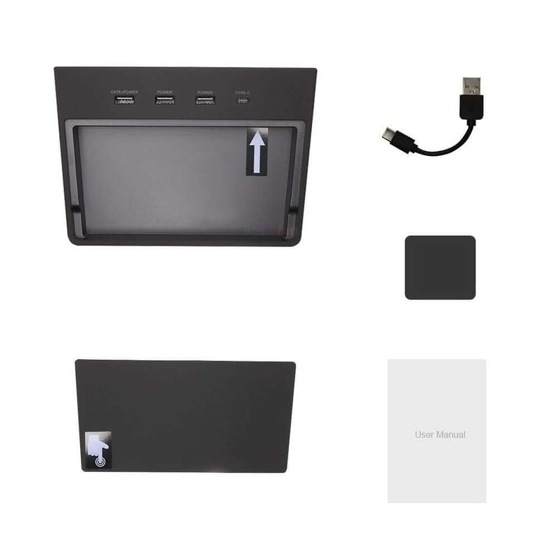 USB Hub Tesla Model 3 (USB Typ A) bis Juni 202010D,Interieur,Tesla Model 3e-car-shop.ch