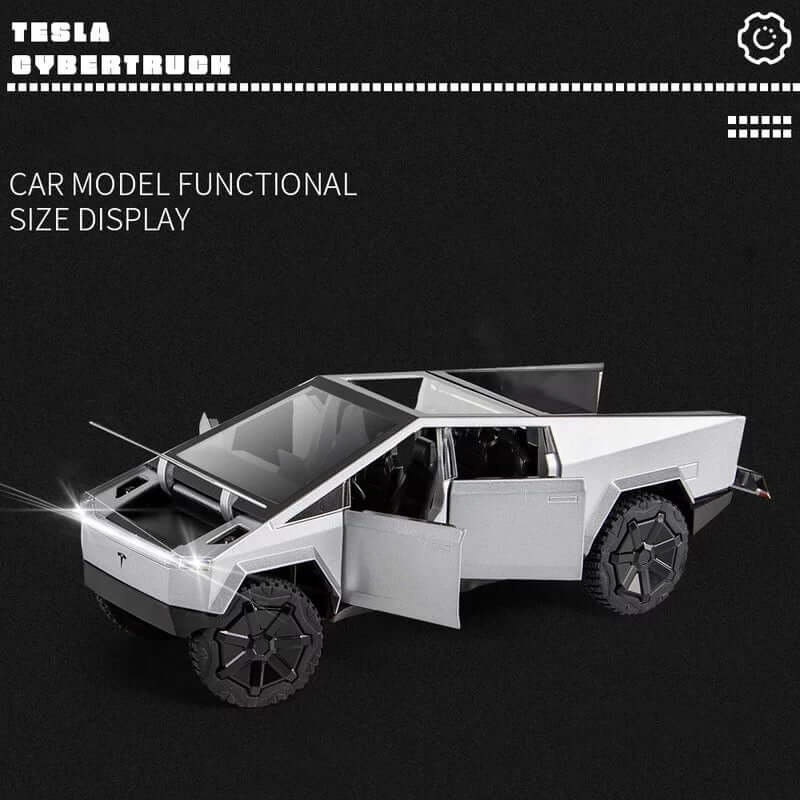 Tesla Cybertruck Modellauto 1/2410D,Tesla Cybertruck,Tesla Fanartikel,tesla-modellautoe-car-shop.ch
