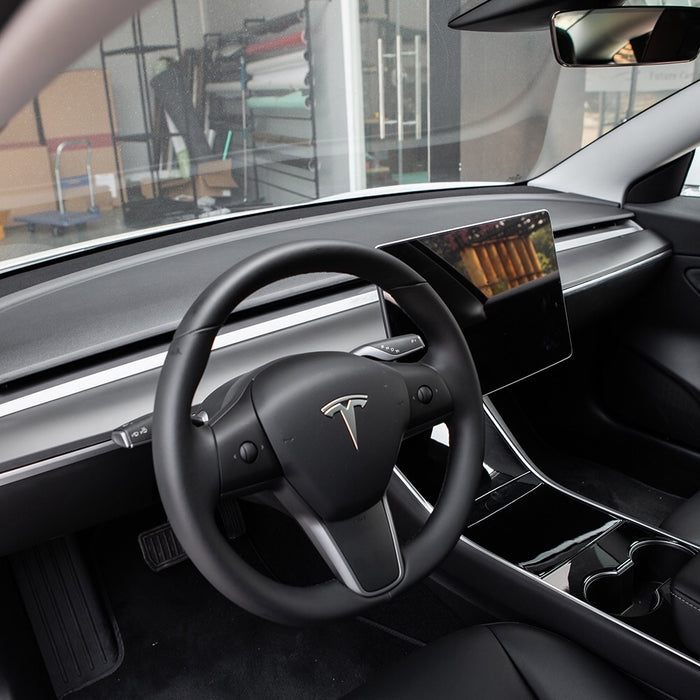 Dashboard Kunststoffabdeckung 2-teilig Tesla Model 3/Y (nicht