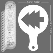 Kaffeeschablonen, Set à 16 Stk. | e - car - shop.ch