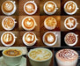 Kaffeeschablonen, Set à 16 Stk. | e-car-shop.ch
