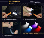 LED Lampensatz Tesla Model S/3/X/Y (2 - teilig) | e - car - shop.ch
