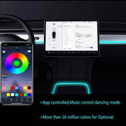 LED Umgebungslicht Tesla Model 3/Y · Facelift 2021/bis 2024 | e - car - shop.ch