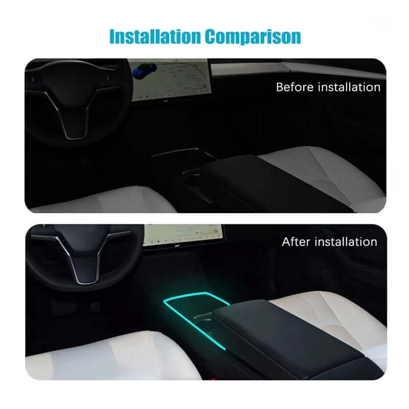 LED Umgebungslicht Tesla Model 3/Y · Facelift 2021/bis 2024 | e - car - shop.ch
