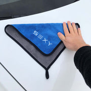 Mikrofaser Auto Pflegetuch "S3XY" | e - car - shop.ch