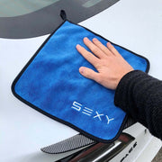 Mikrofaser Auto Pflegetuch "S3XY" | e - car - shop.ch