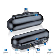 Mini Powerbank mit Adapterset | e - car - shop.ch