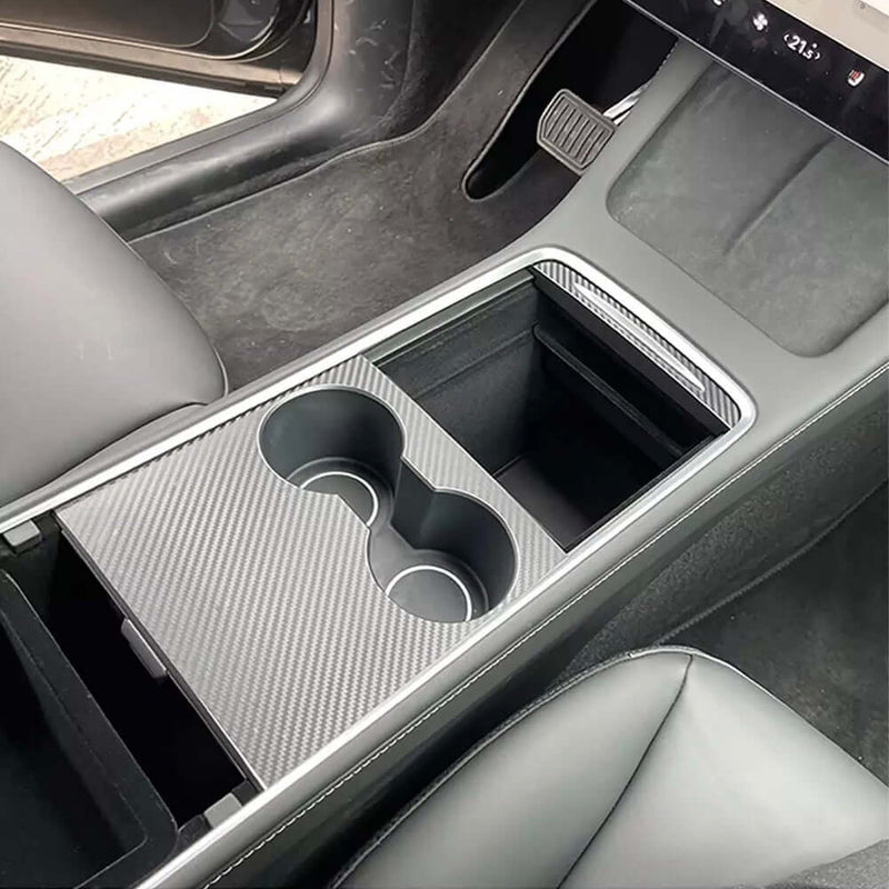 Mittelkonsolenaufsatz Tesla Model 3/Y · Facelift 2021/bis 2024 | e - car - shop.ch