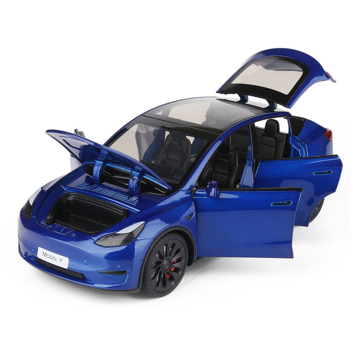 Tesla modèle Y modèle réduit de voiture 1/24