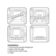 Multi USB Leiste Tesla Model 3/Y · Facelift 2021/bis 2024 | e - car - shop.ch