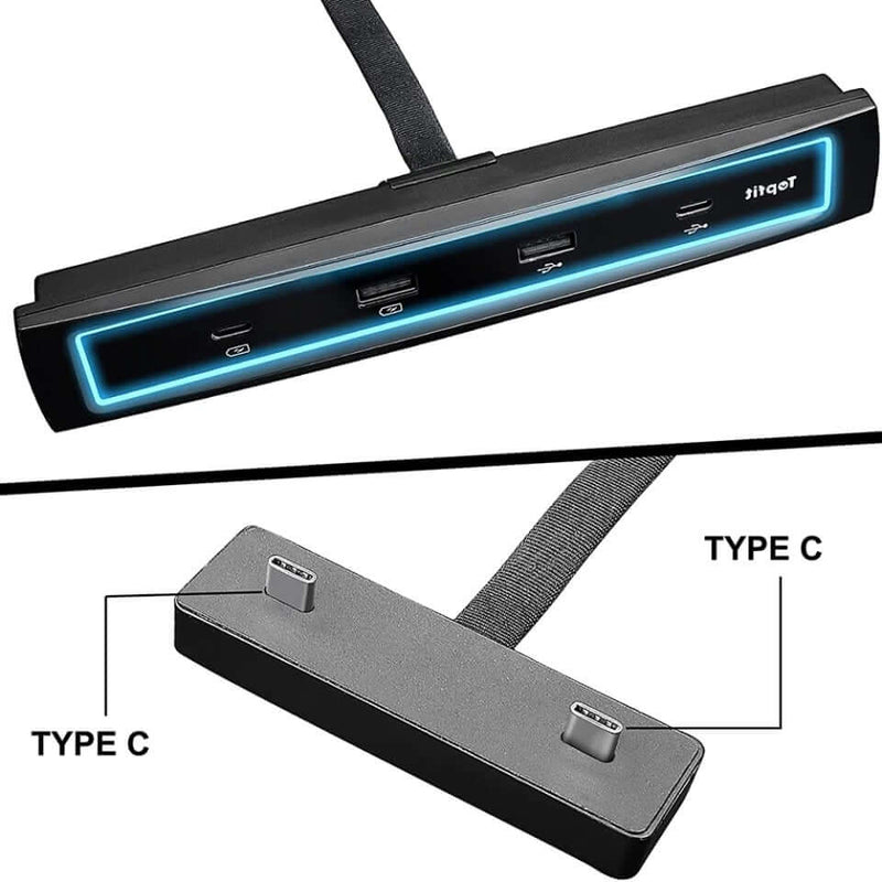 Multi USB Leiste Tesla Model 3/Y · Facelift 2021/bis 2024 | e - car - shop.ch