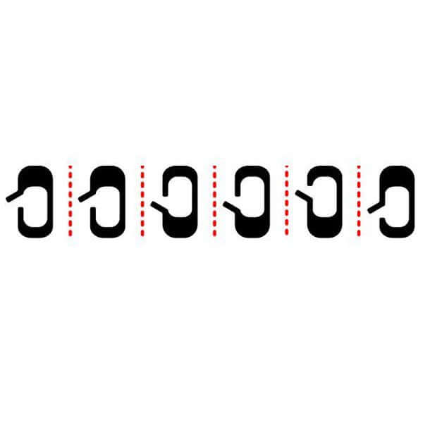 Türausstiegs-Aufkleber Tesla Model 3Interieur,Tesla Model 3e-car-shop.ch