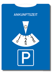 Parkscheibe für Elektroauto | e - car - shop.ch