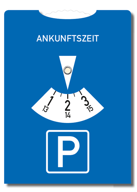 Parkscheibe für Elektroauto | e - car - shop.ch