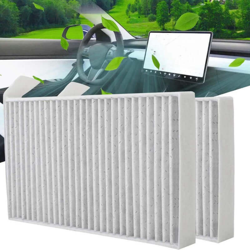 Pollenfilter mit Aktivkohle Tesla Model 3/Y (2 - teilig) | e - car - shop.ch