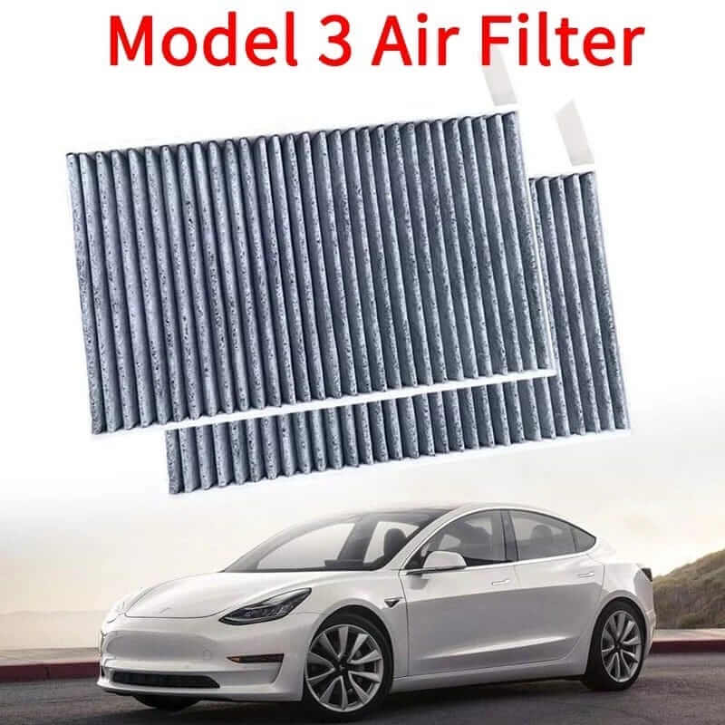 Pollenfilter mit Aktivkohle Tesla Model 3/Y (2 - teilig) | e - car - shop.ch
