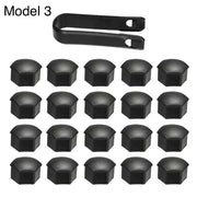 Radmutterkappen Set Tesla S/3/X/Y 21mm | e - car - shop.ch