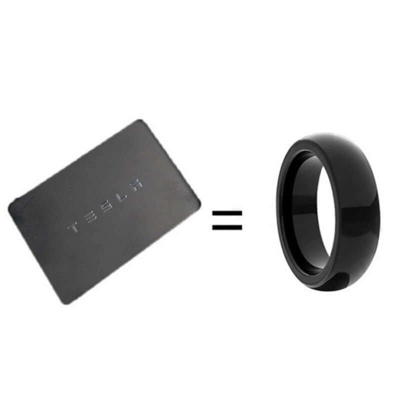 Tesla „Keyless Entry“ Ring | e - car - shop.ch