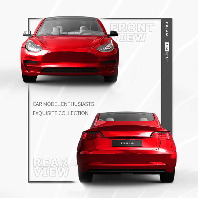 Tesla Model 3 Modellauto 1/64 "SPECIAL - EDITION" | e - car - shop.ch
