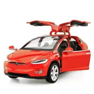 Tesla Model X Modellauto 1/32 | e - car - shop.ch