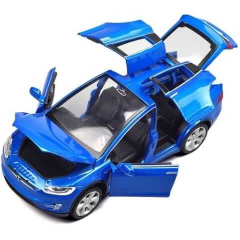 Tesla Model X Modellauto 1/32 | e - car - shop.ch