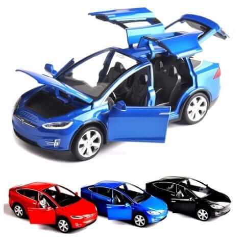 Tesla Model X Modellauto 1/32 | e - car - shop.ch