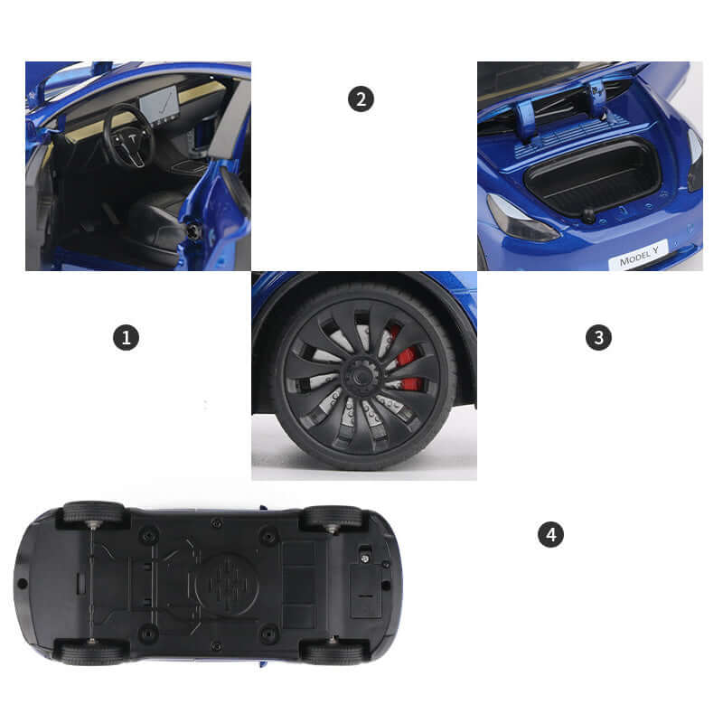 Tesla Model Y bis 2024 Modellauto 1/24 | e - car - shop.ch