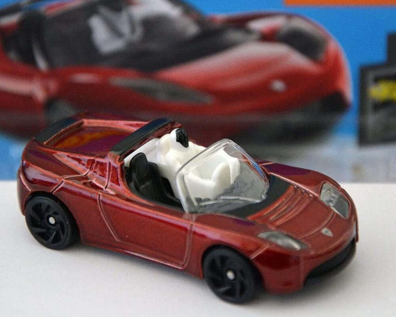 Tesla Roadster Modellauto 1/64 | e - car - shop.ch