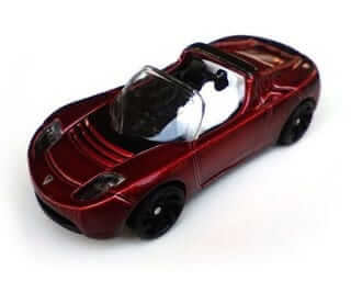 Tesla Roadster Modellauto 1/64 | e - car - shop.ch