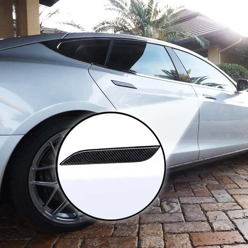 Türgriffaufsatz „chrome delete“ Tesla Model S | e - car - shop.ch