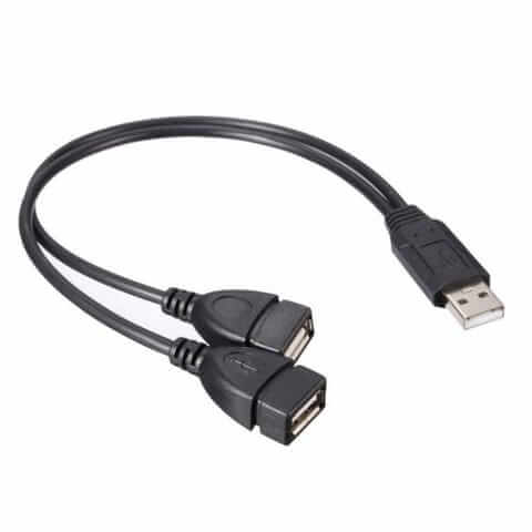 USB 2.0 Y Splitter Kabel Set à 2 Stk. | e - car - shop.ch