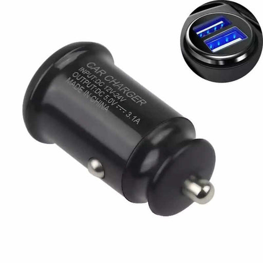USB Dual Port Charger 12V, Farbe schwarz | e - car - shop.ch