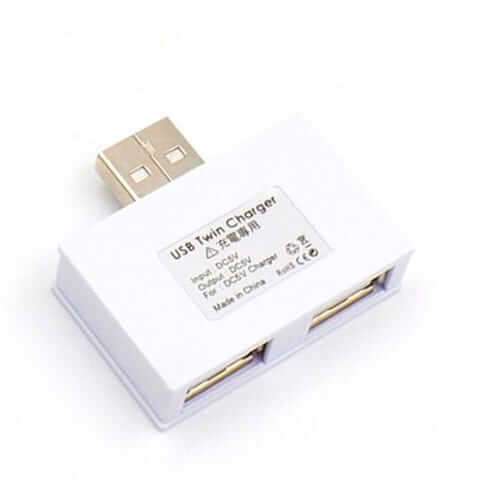 USB Dual - Port Splitter Adapter | e - car - shop.ch