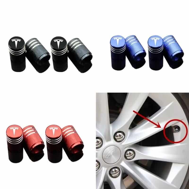 Ventilkappensatz Aluminium | e - car - shop.ch