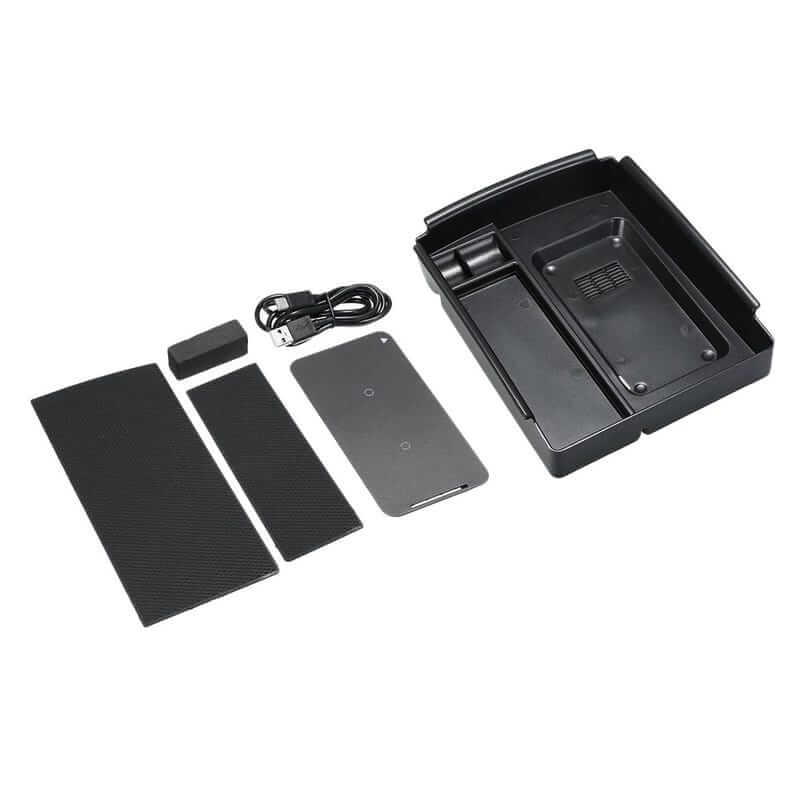 Wireless Phone Charger Deluxe Tesla Model S/X bis 2020 | e - car - shop.ch