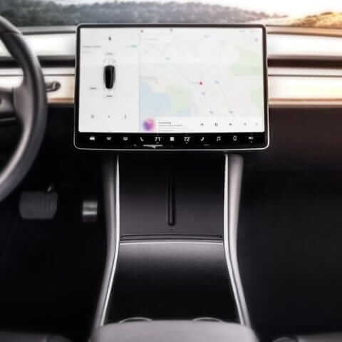 Wireless Phone Charger Tesla Model 3 bis 2020 | e - car - shop.ch